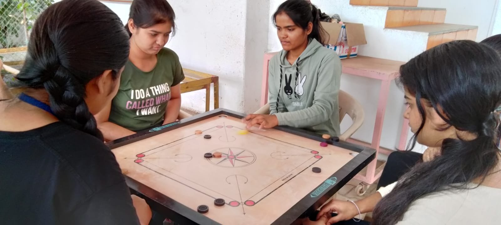 Inter-college sports competition with participants from multiple institutions