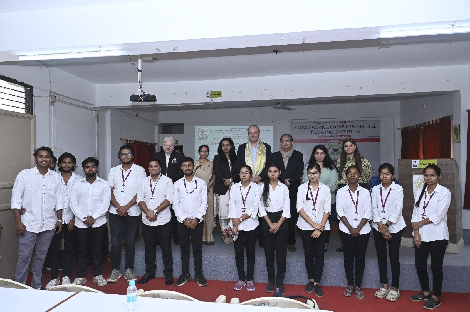 French guests at GARTI campus