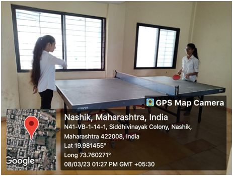 Football match in progress with students demonstrating team coordination